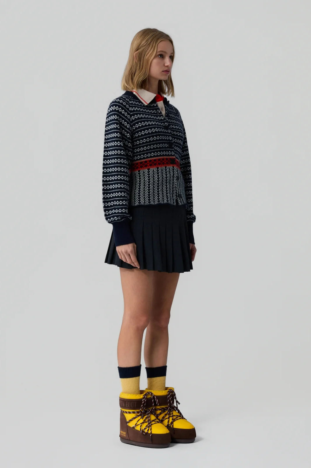 Fairisle Sculpted Cardigan