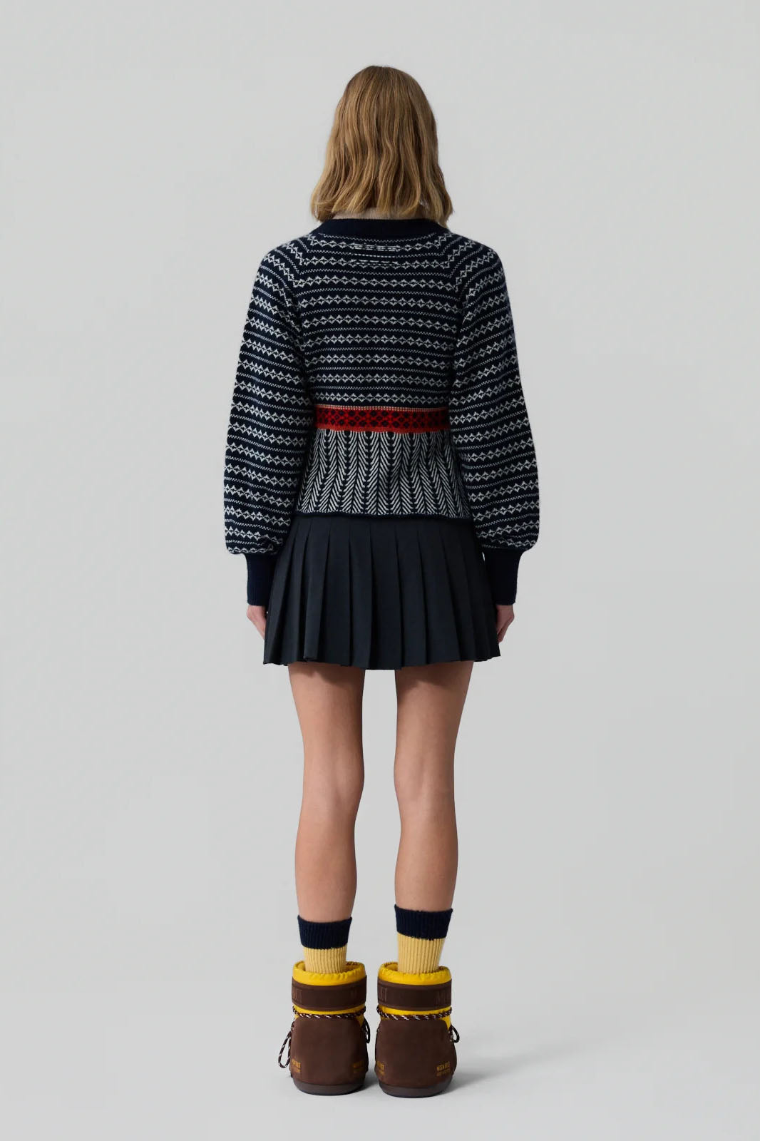 Fairisle Sculpted Cardigan