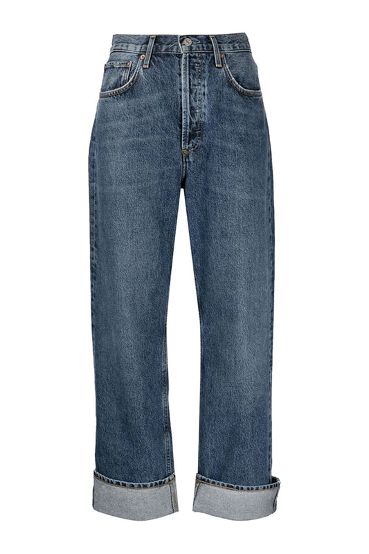 Fran Low Slung Straight Jean, Dwell