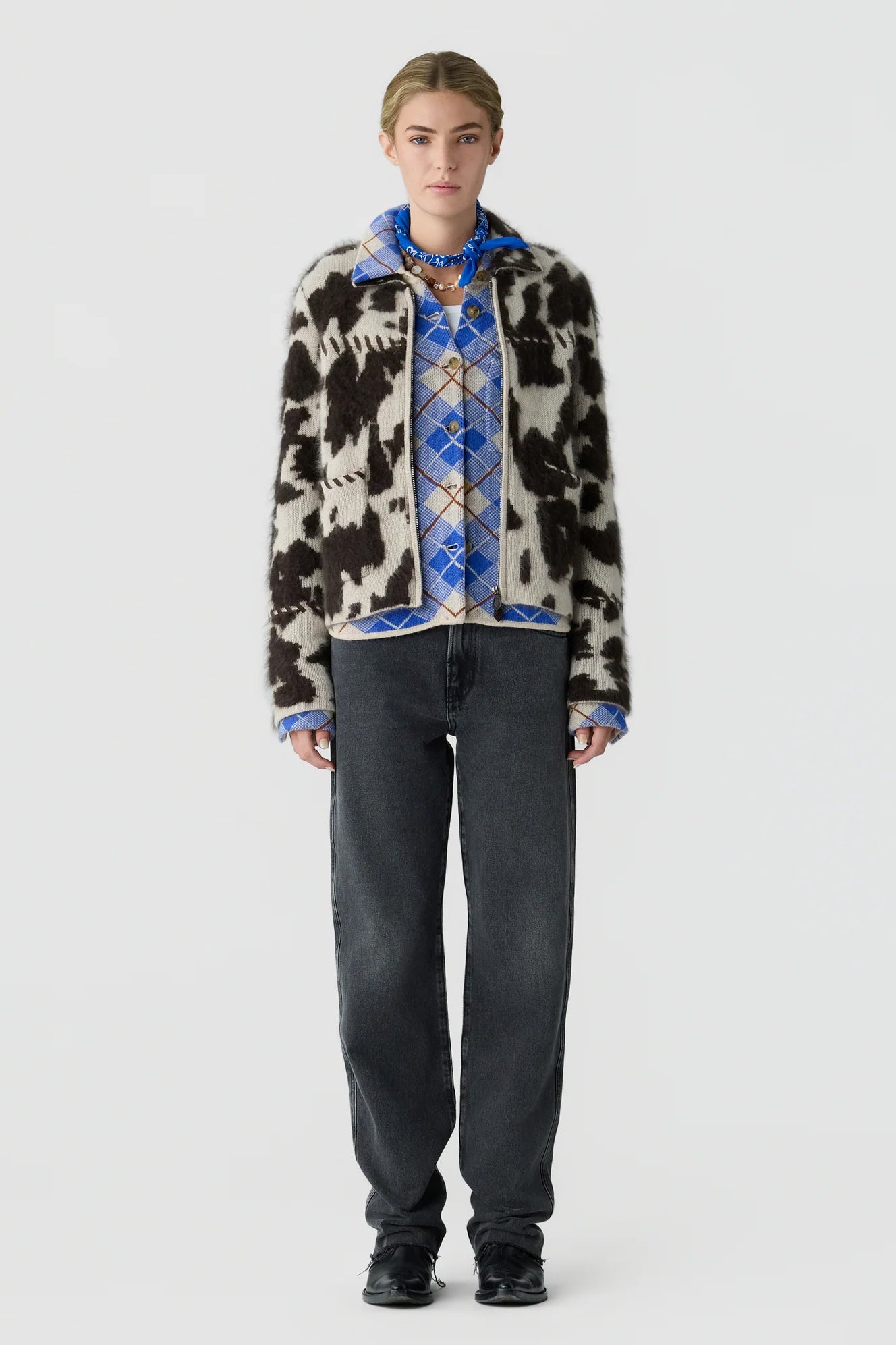 Grizzly Cowhide Jacket