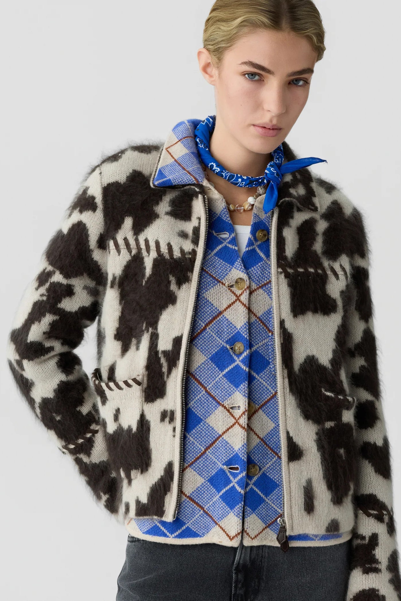 Grizzly Cowhide Jacket