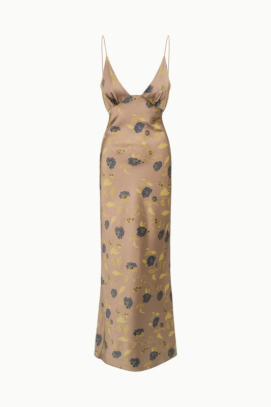 Hank Silk Dress, Vintage Floral