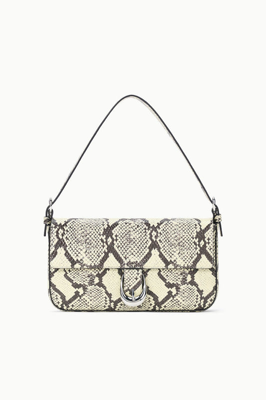 Harlow Bag, White Snake