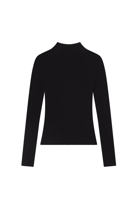 Hugh Fine Cotton Knit Top