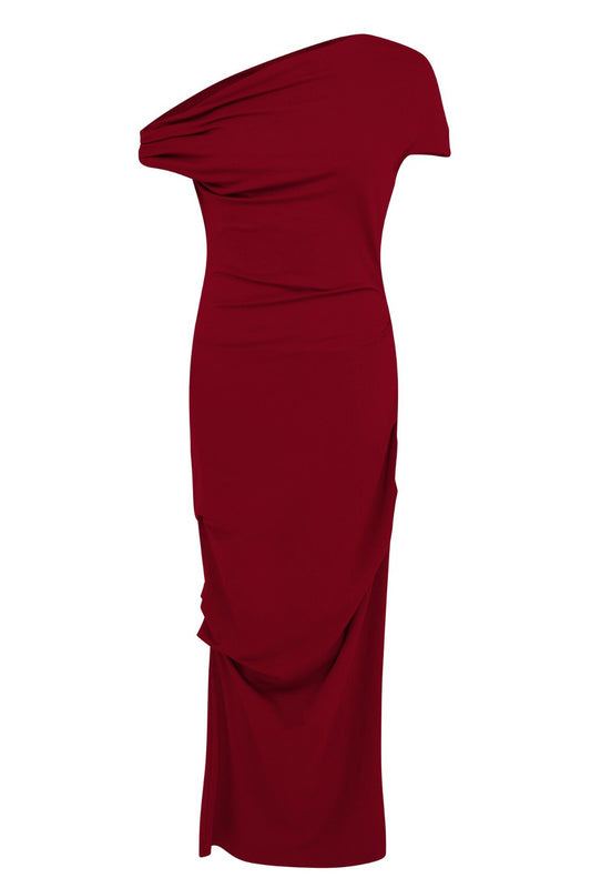 Elemental Ida Dress, Rhubarb