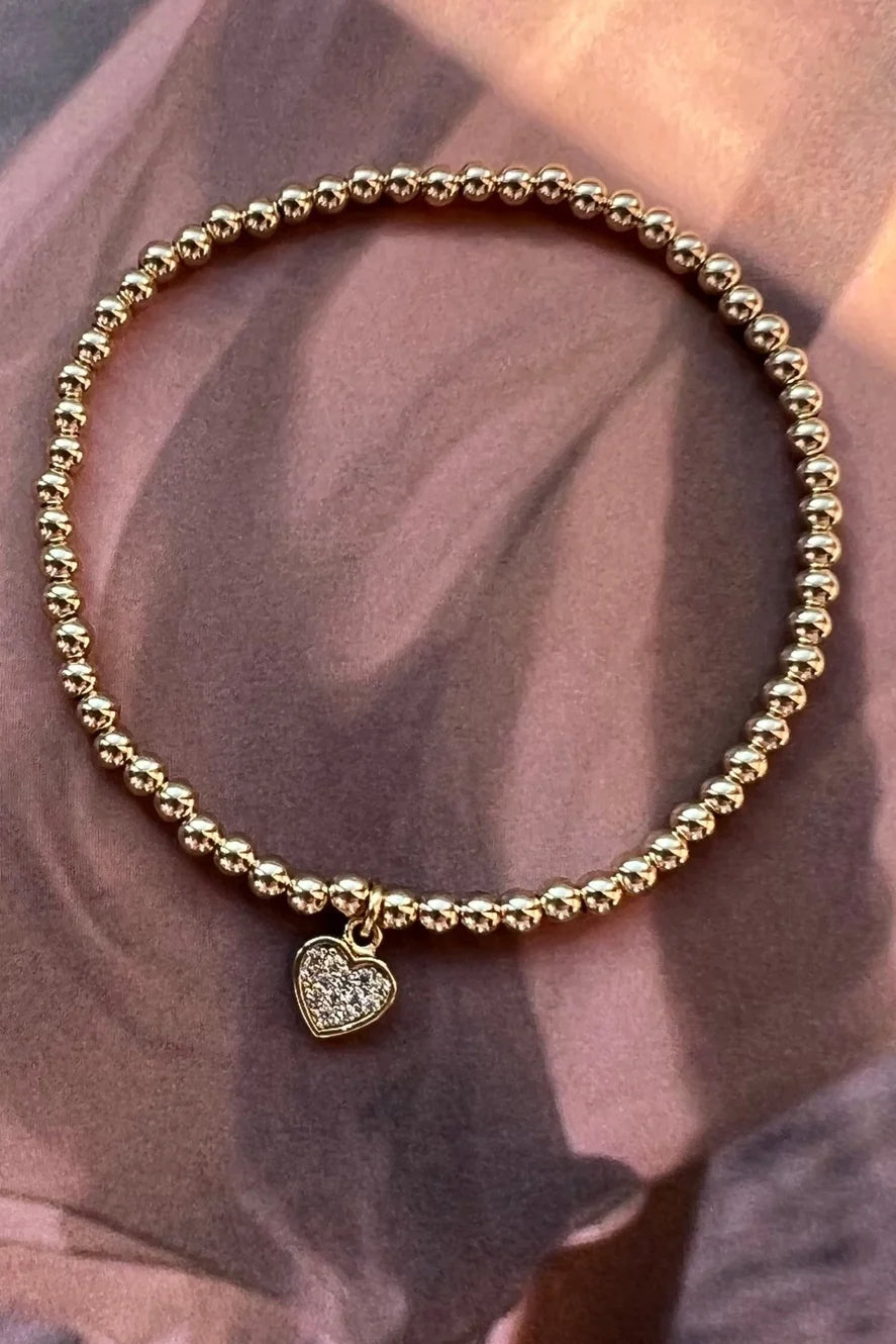 Esther Bracelet, Yellow Gold 7.5"