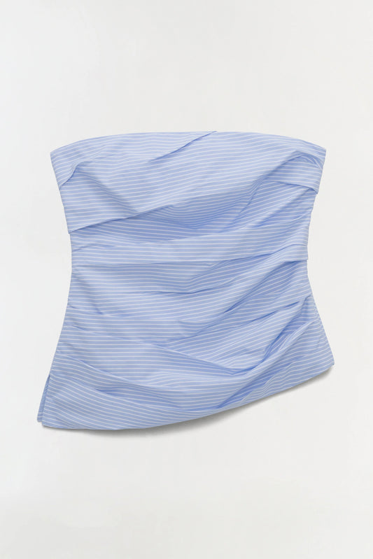 Emerson Ruched Bustier Top