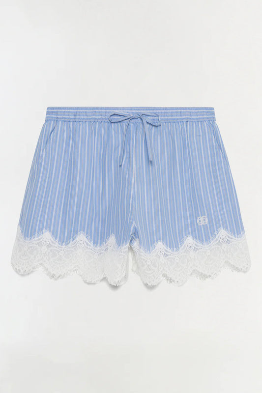 Emmie Cotton Lace Shorts