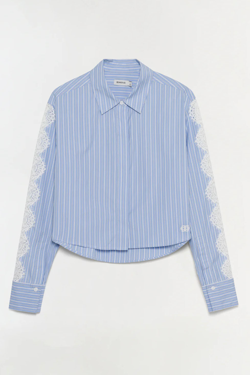 Renata Cropped Button Down Shirt