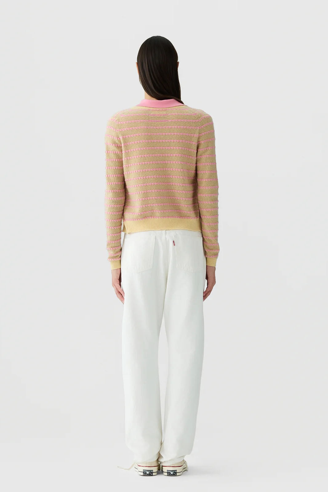 Pebble Stripe Jane Cardigan
