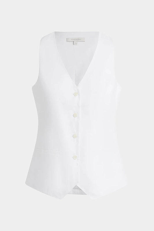 The Jones Linen Vest