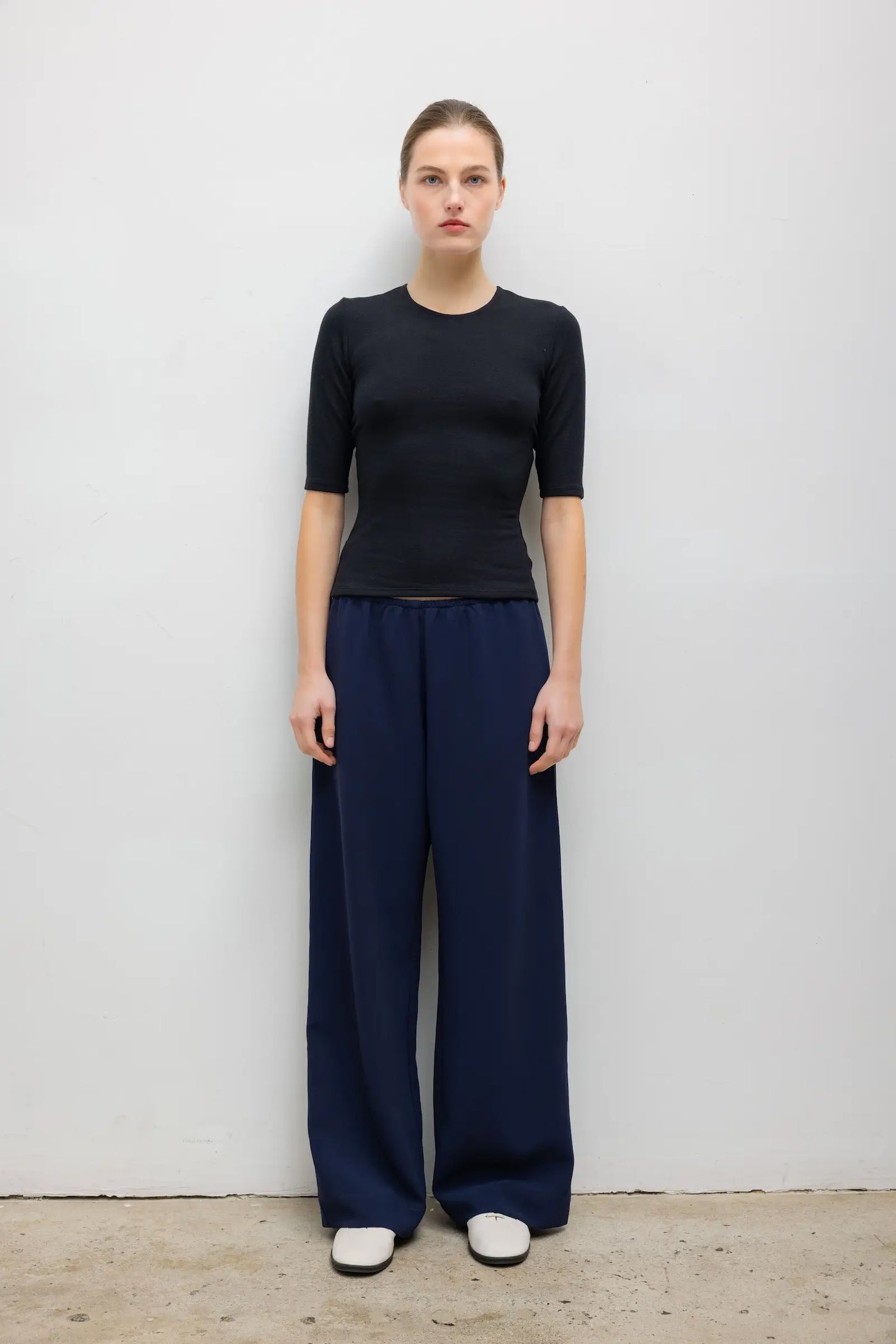 Arielle Pocket Pant, Navy