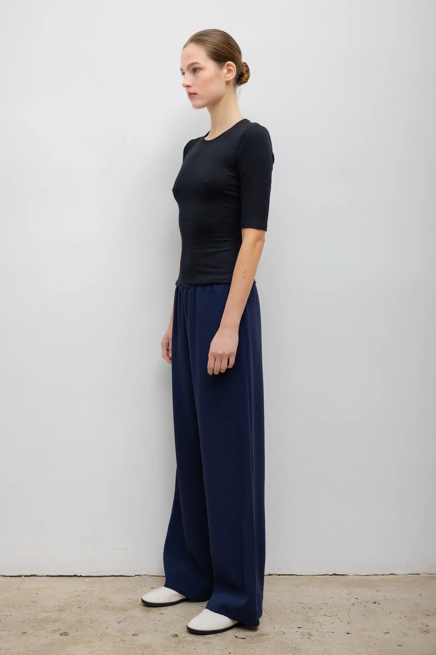 Arielle Pocket Pant, Navy