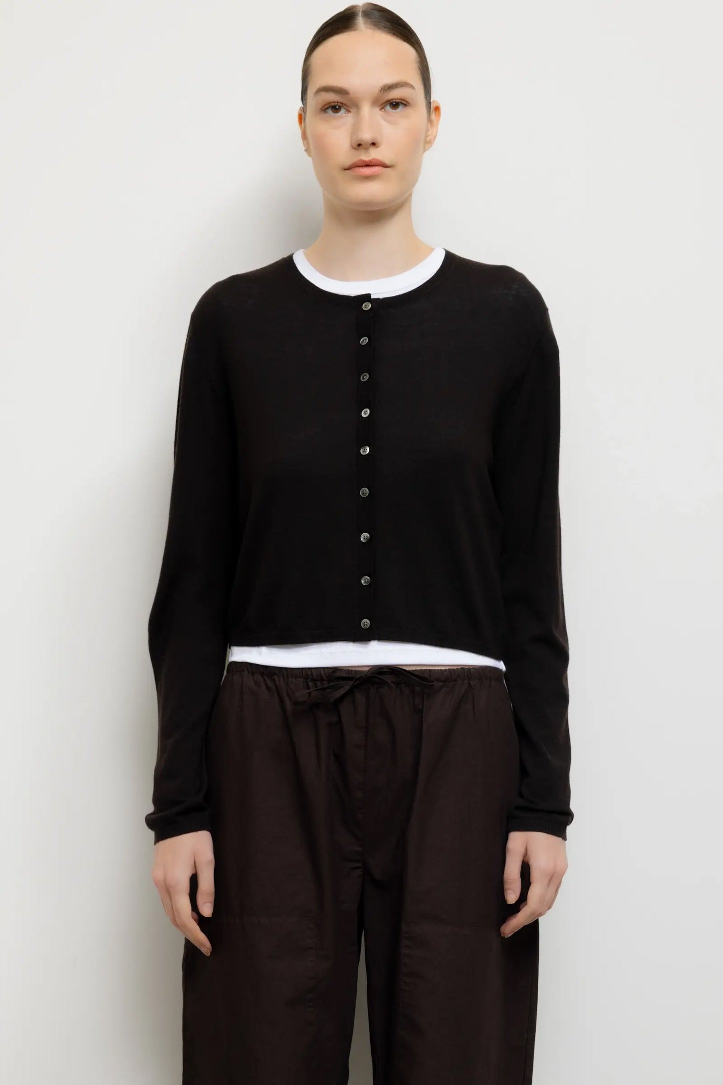 James Crew Cardigan, Chocolate
