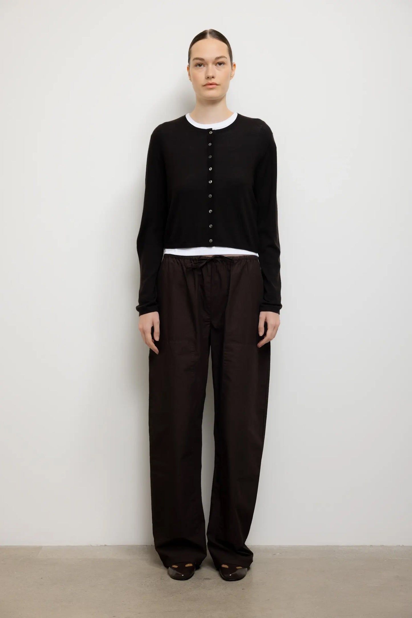 James Crew Cardigan, Chocolate