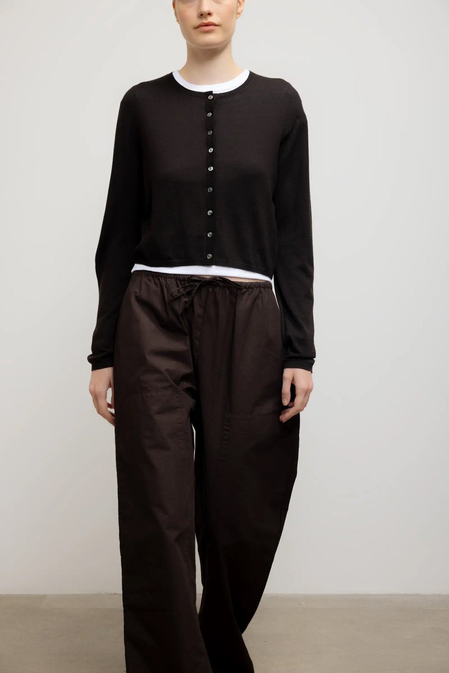 James Crew Cardigan, Chocolate