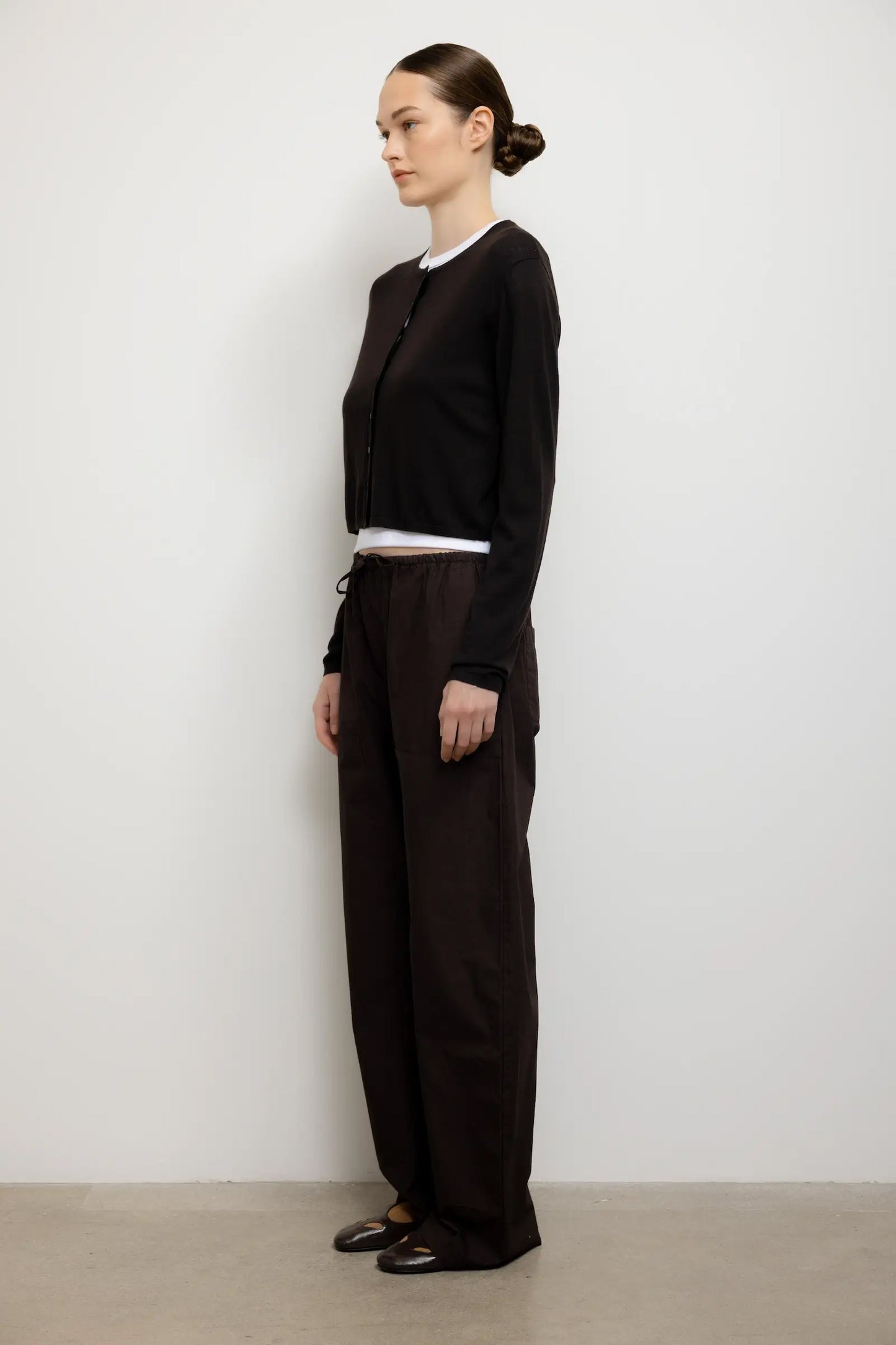James Crew Cardigan, Chocolate