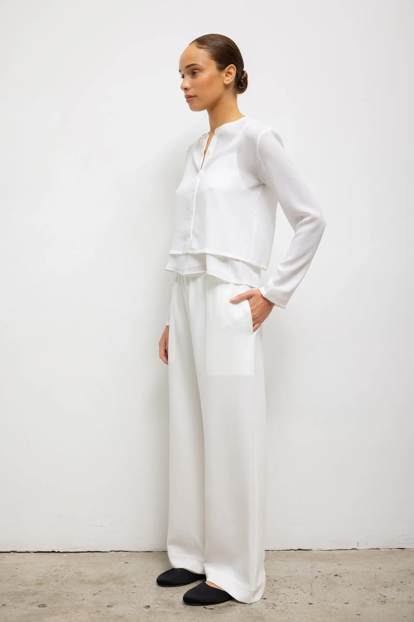 Arielle Pocket Pant, Ice