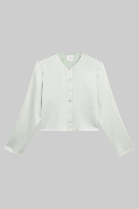 Barb Crew Cardigan, Watercress