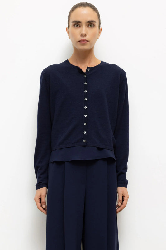 James Crew Cardigan, Midnight