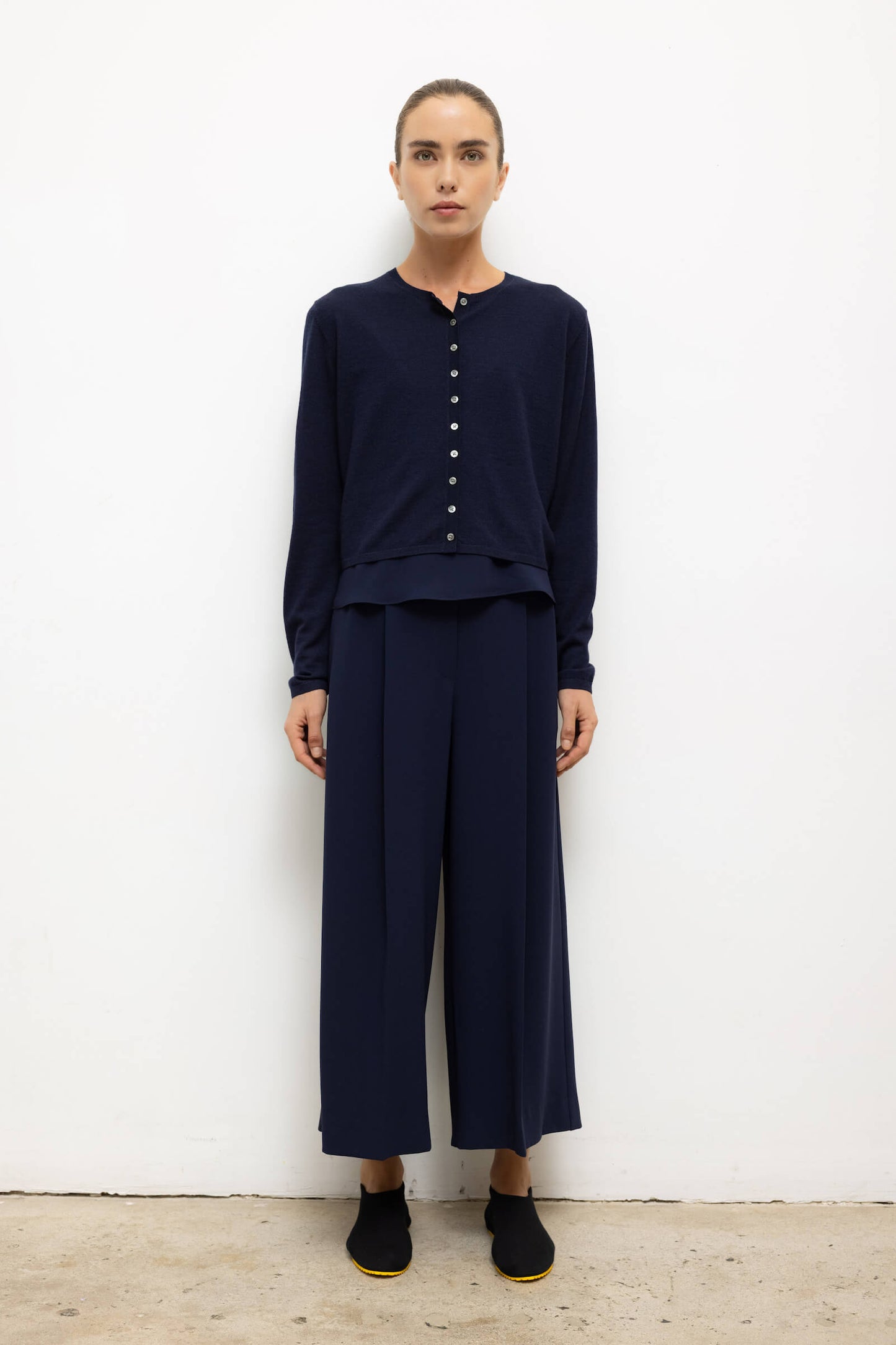 James Crew Cardigan, Midnight