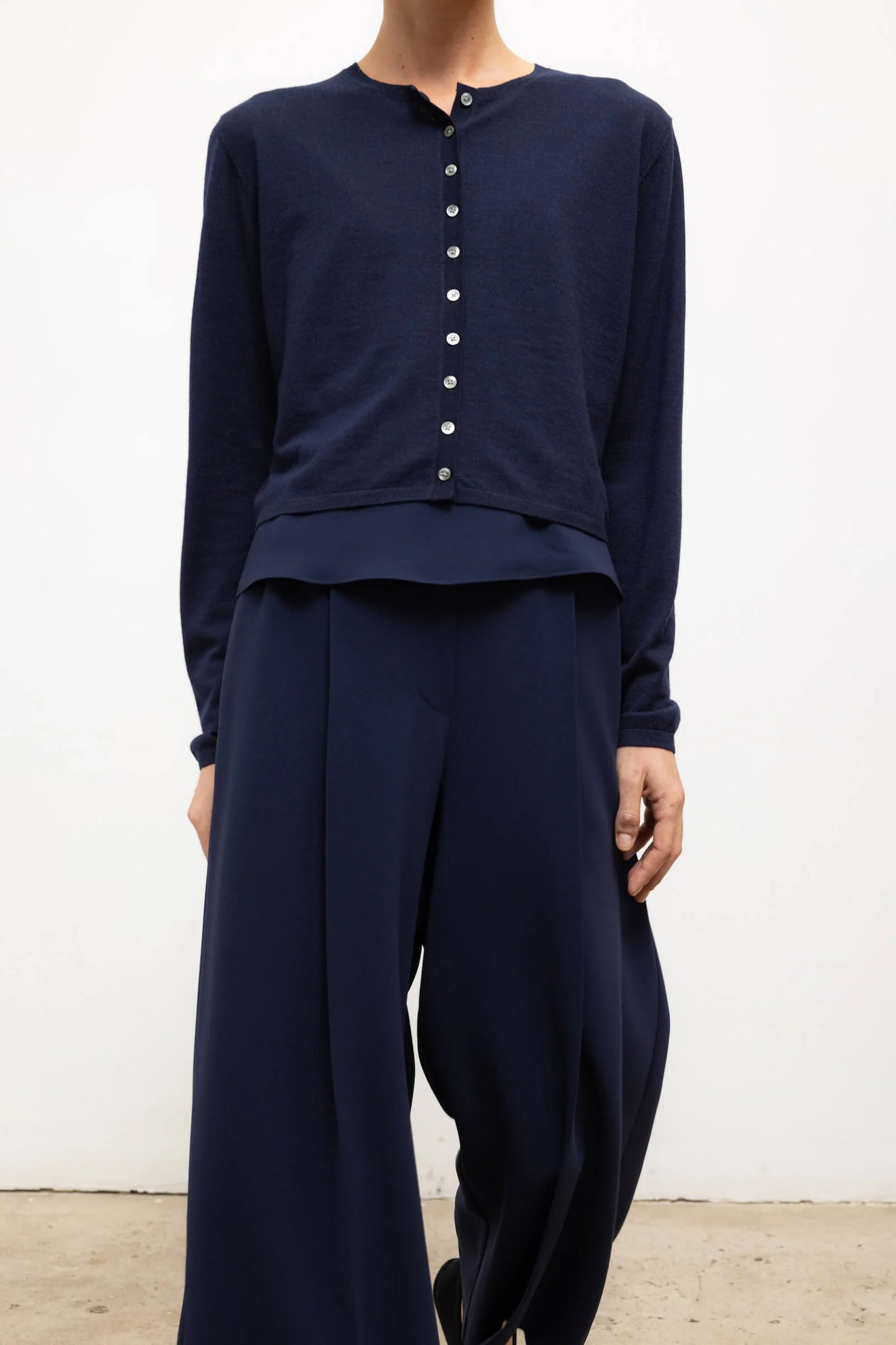 James Crew Cardigan, Midnight