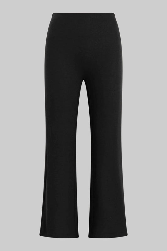 Lauren Crop Flare Pant, Black