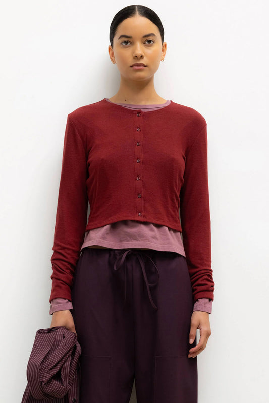 Lauren Crop Cardigan II, Pinot