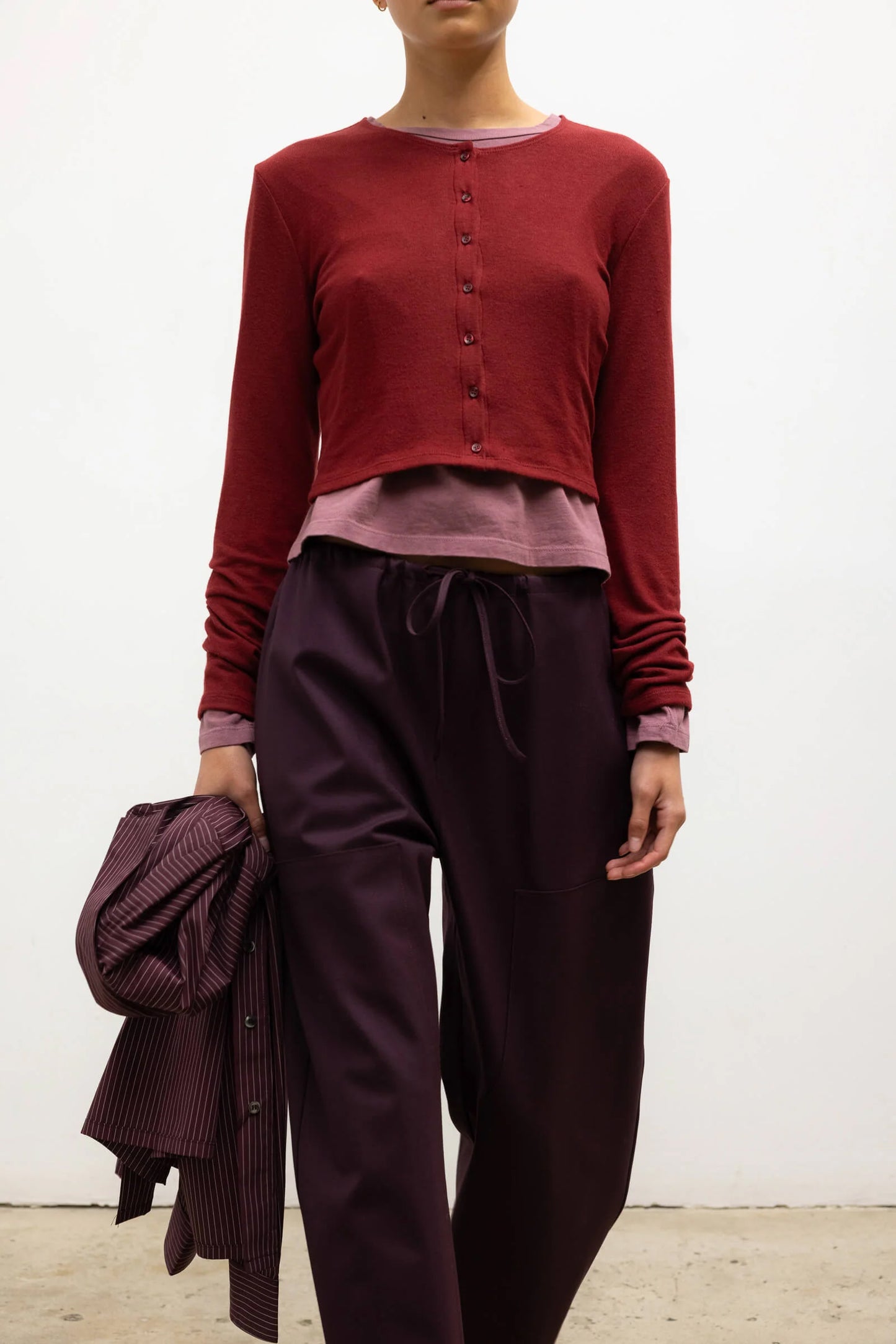 Lauren Crop Cardigan II, Pinot