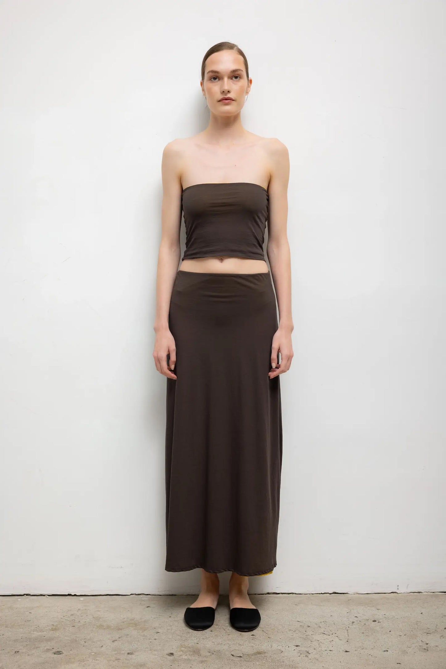 Milo Reversible Midi Skirt