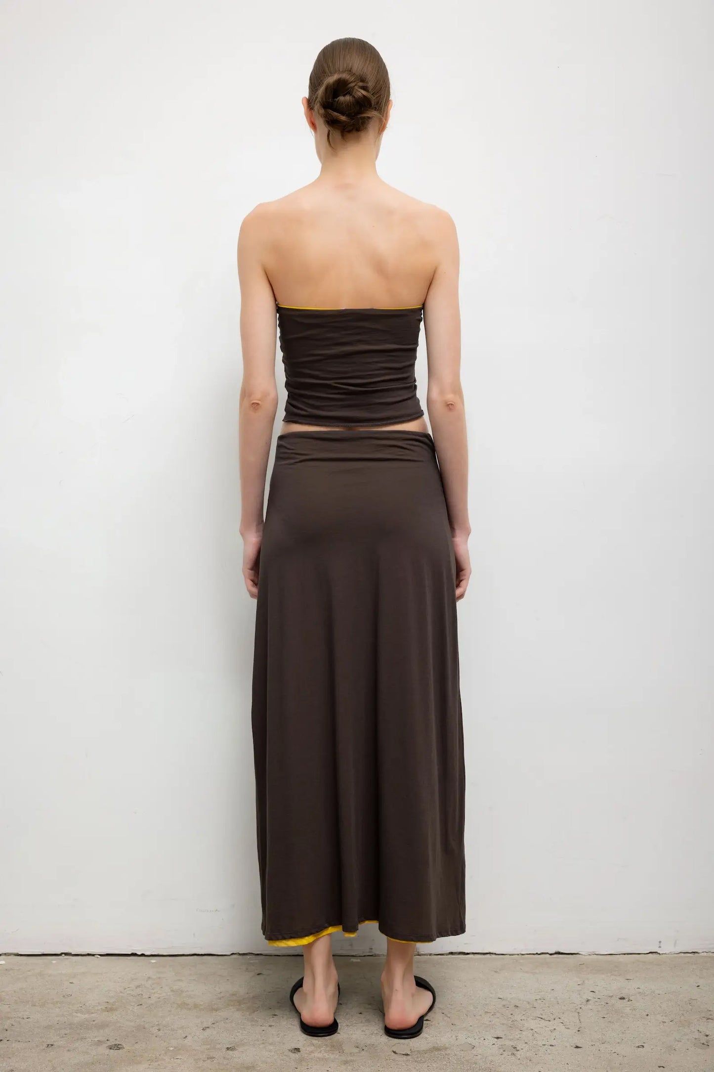 Milo Reversible Midi Skirt