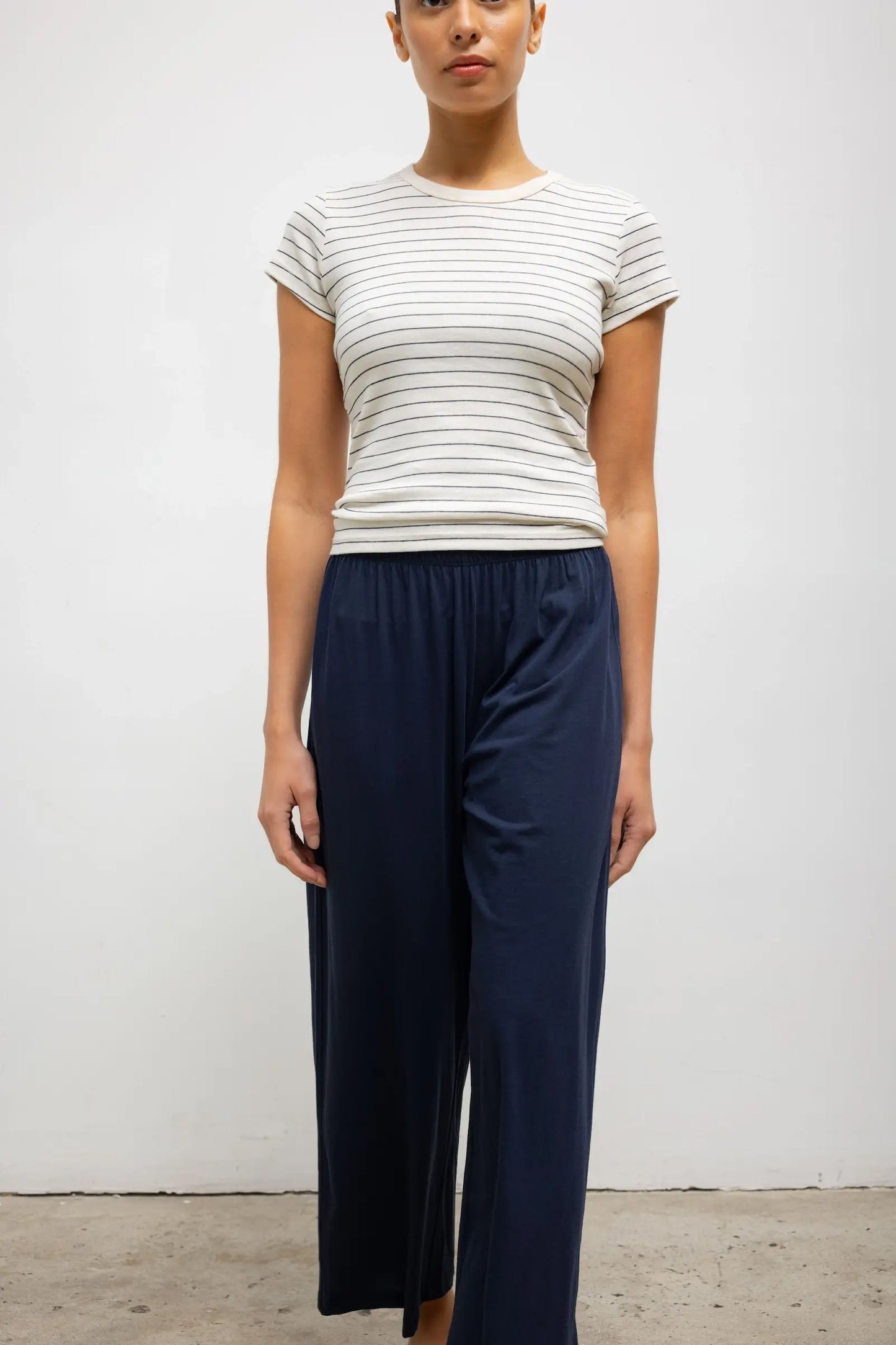 Nando Stripe Slim Fit Tee