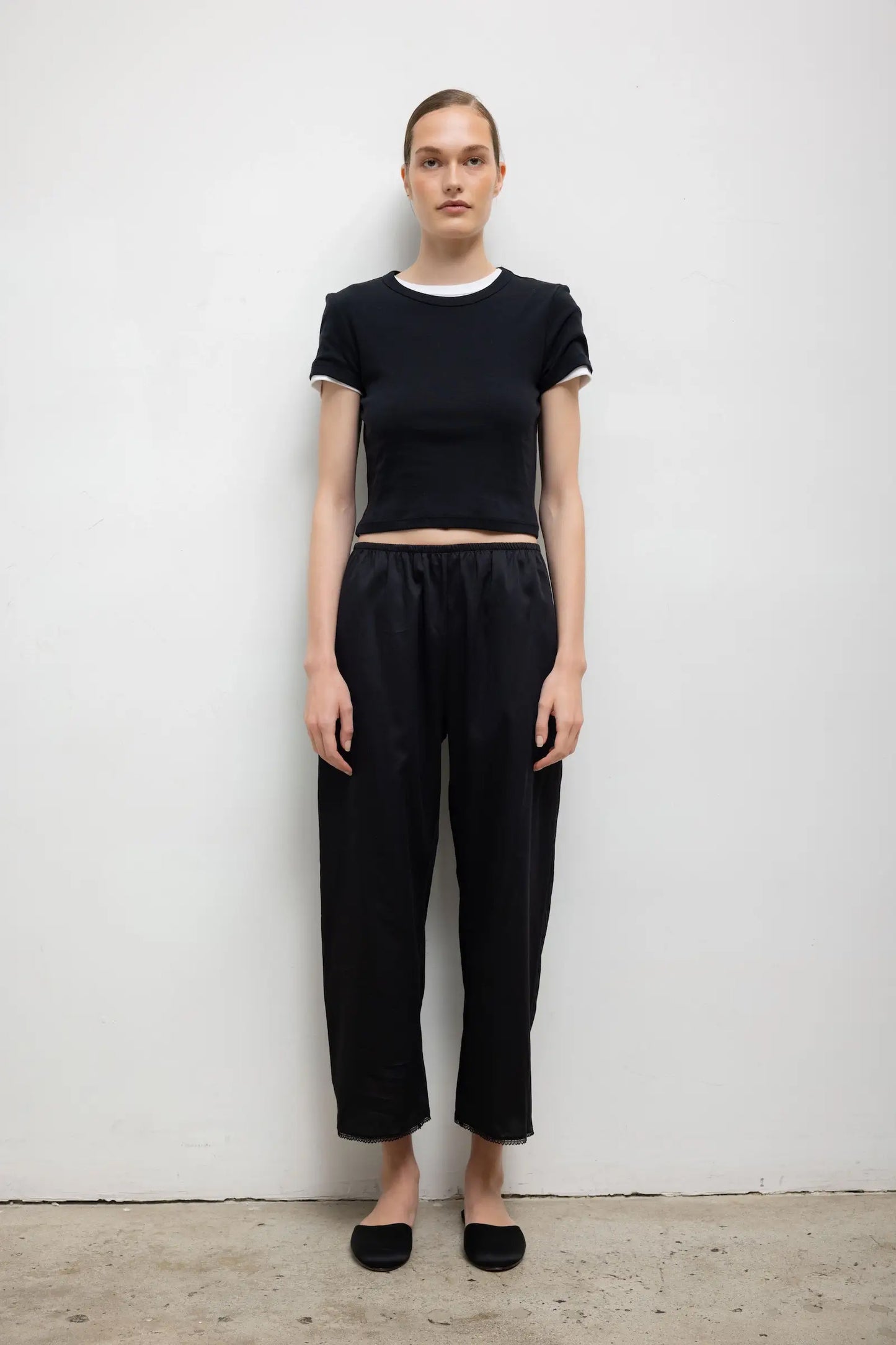 Yoko Lace Crop Pant