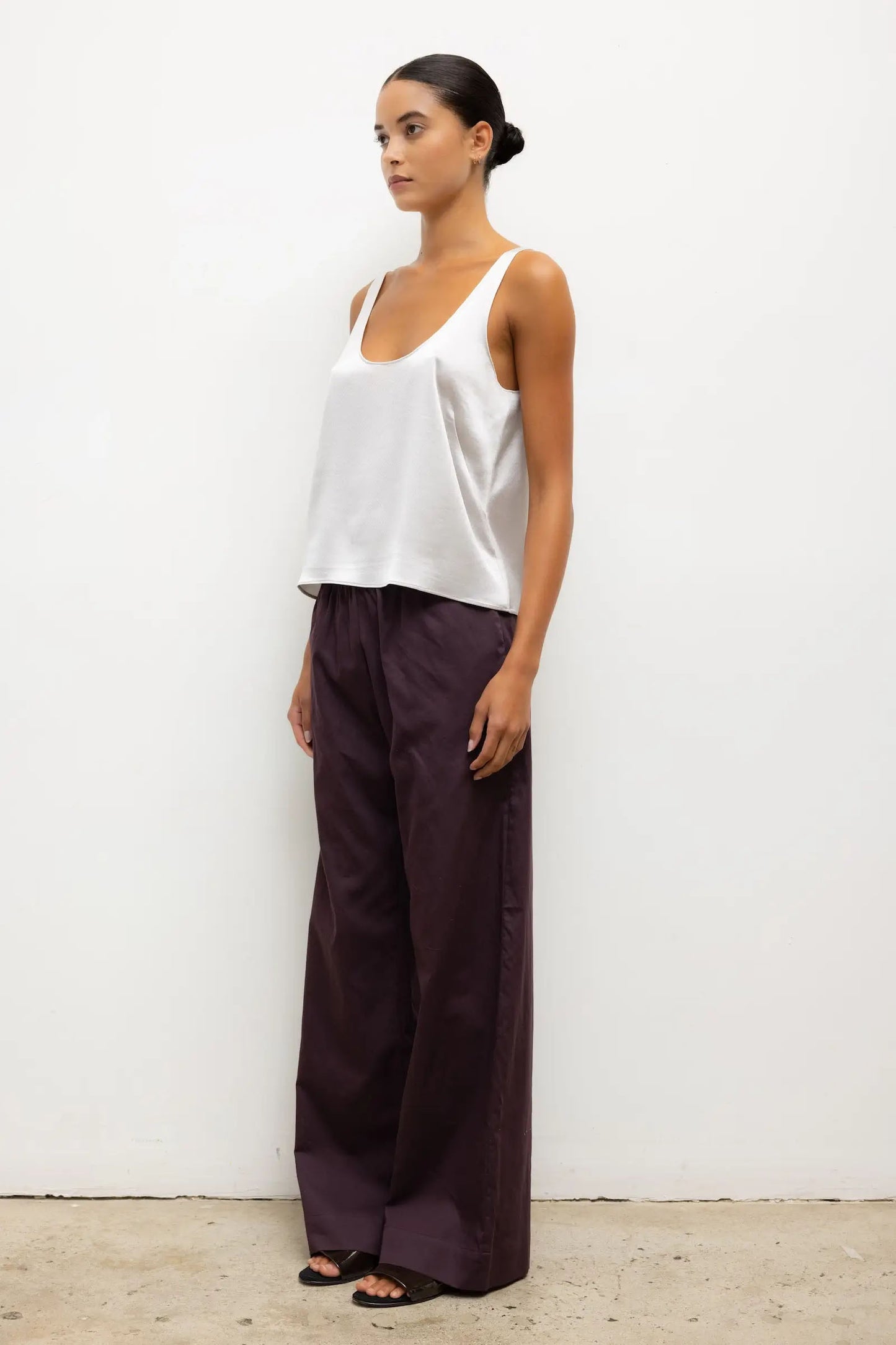 Yoko Pocket Pant, Malbec