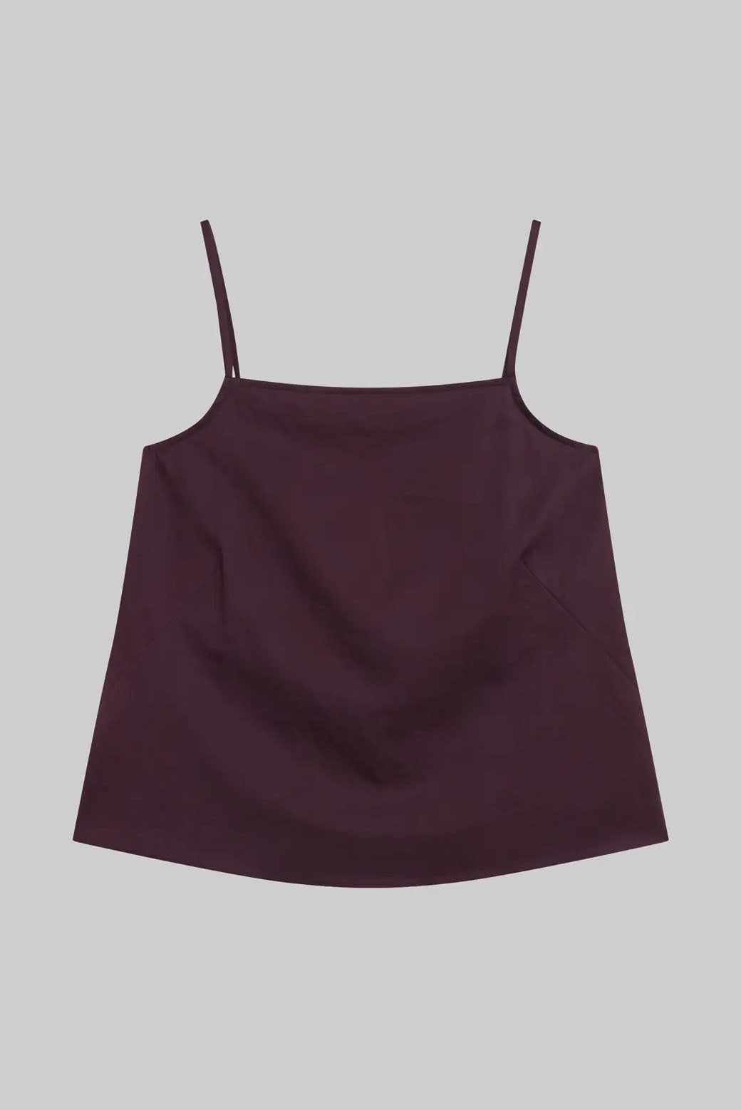 Yoko Tie Back Top, Malbec