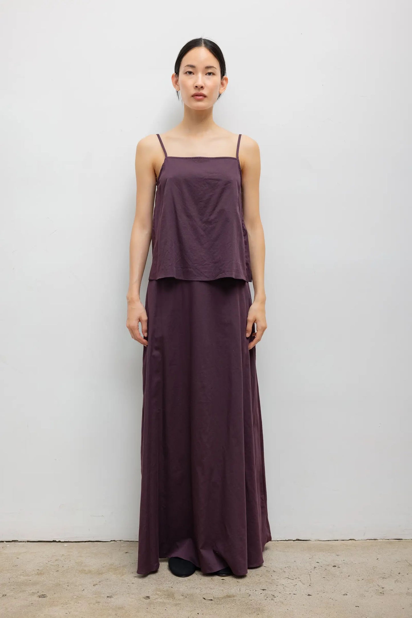 Yoko Tie Back Top, Malbec