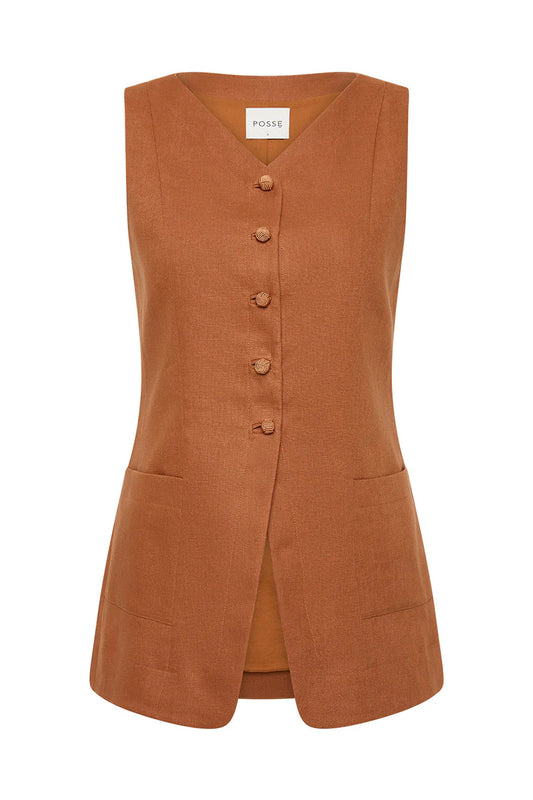 Lorenzo High Neck Vest