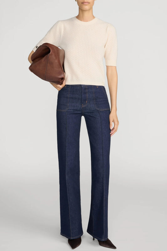 Le Slim Palazzo Pintuck Pocket, Rinse