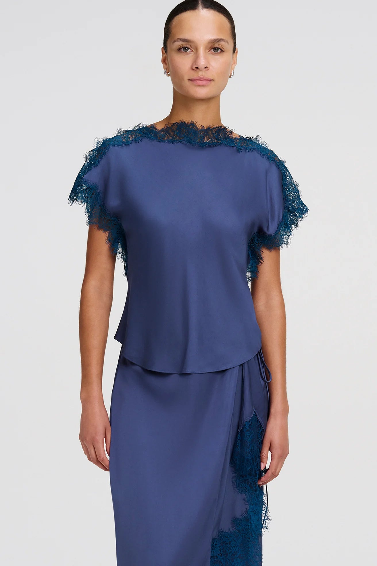 Luna Top, Ash Blue