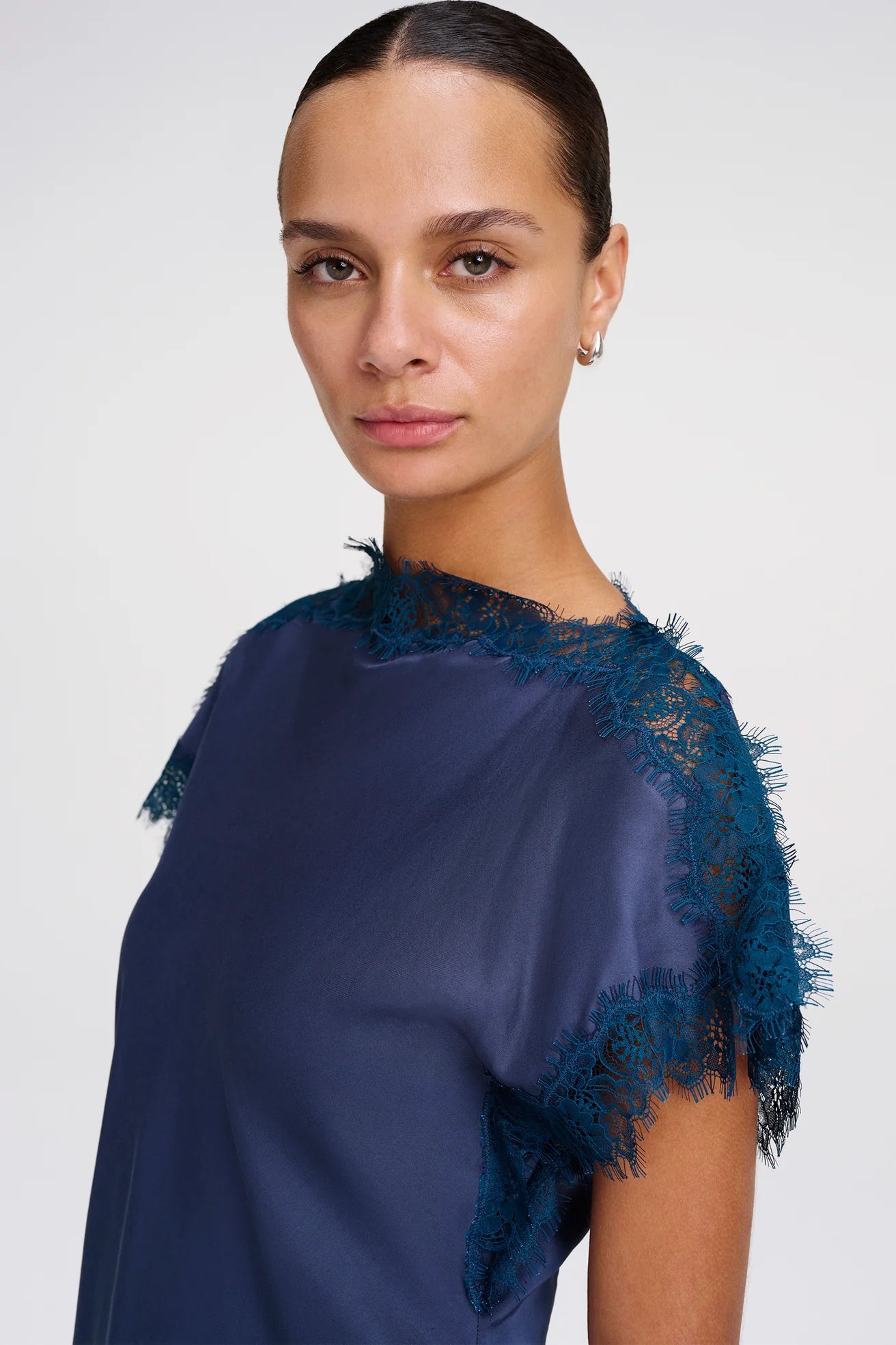 Luna Top, Ash Blue