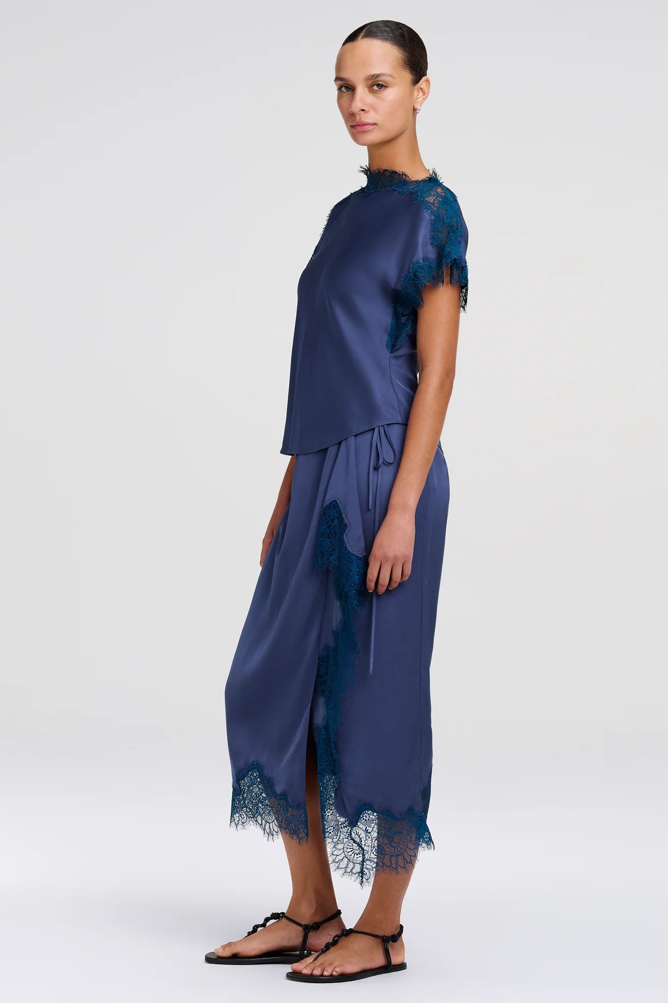 Luna Top, Ash Blue