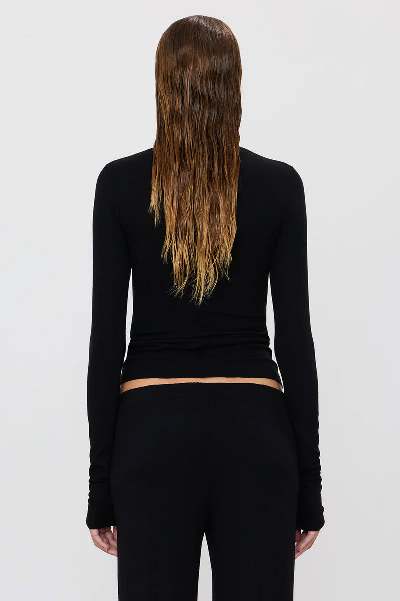 Long Sleeve V-Neck Top