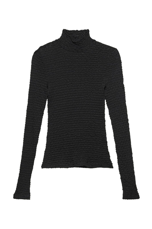 Mesh Lace Turtleneck