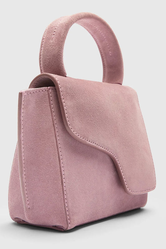 Montalcino Ametista Suede Bag