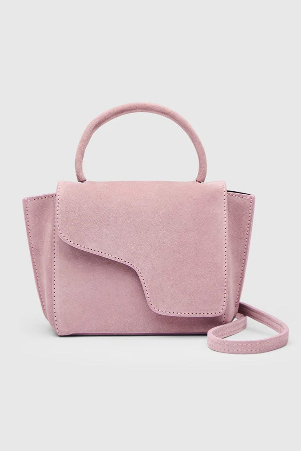 Montalcino Ametista Suede Bag