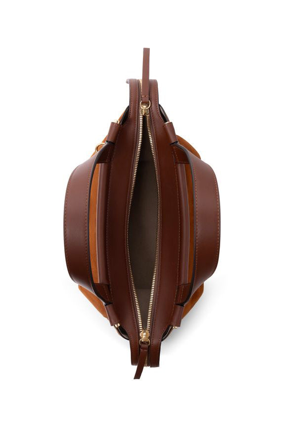 Ida Bag, Tan Suede