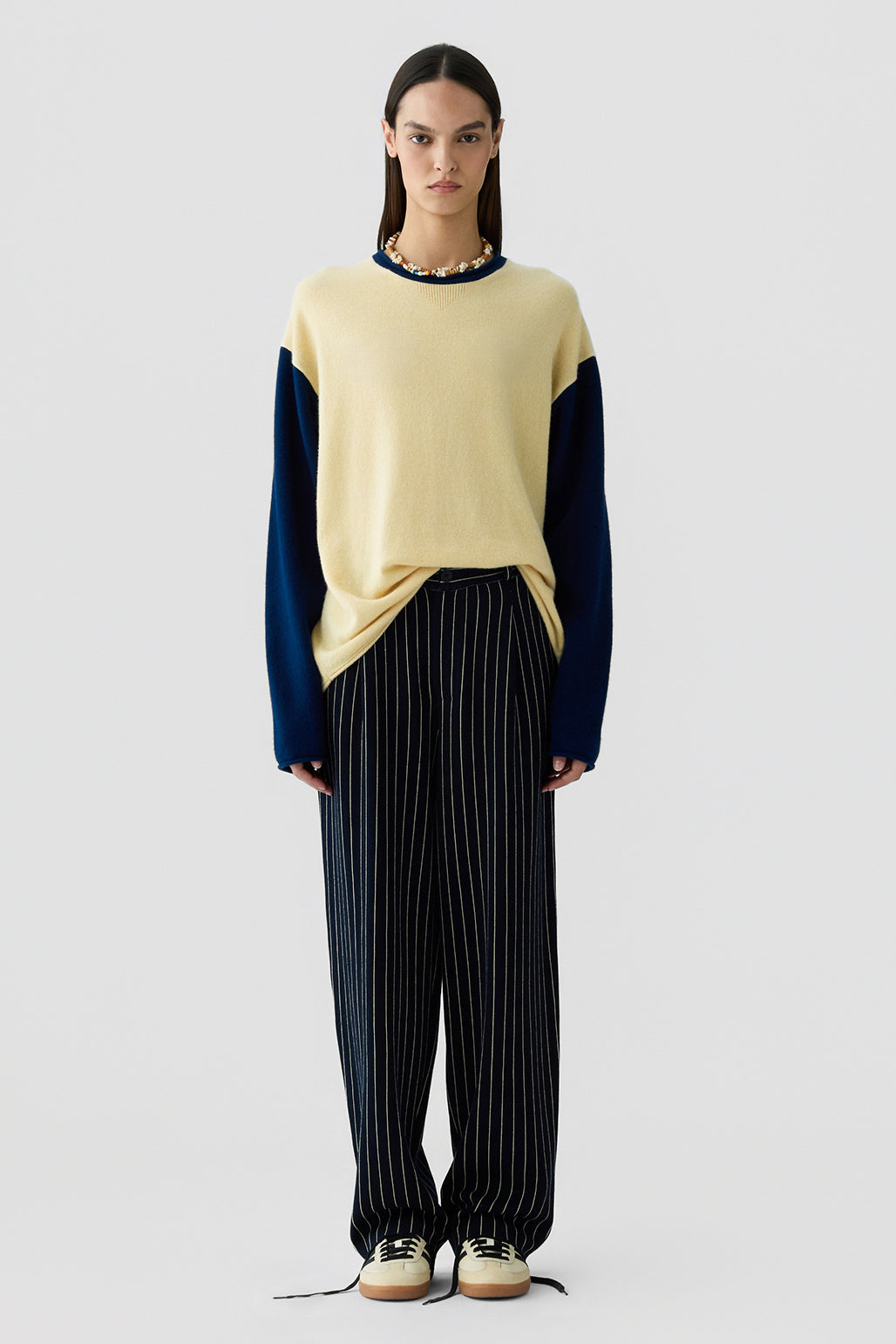 Pinstripe Carpenter Pant