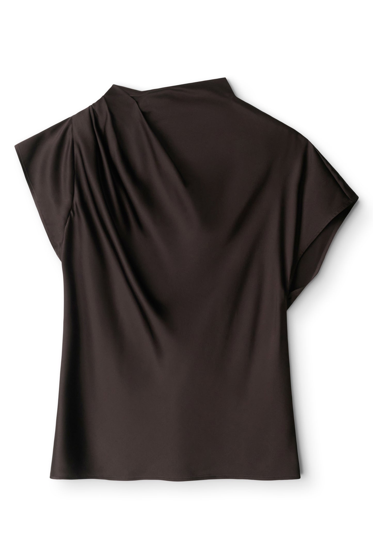 Davina Silk Top, Earth