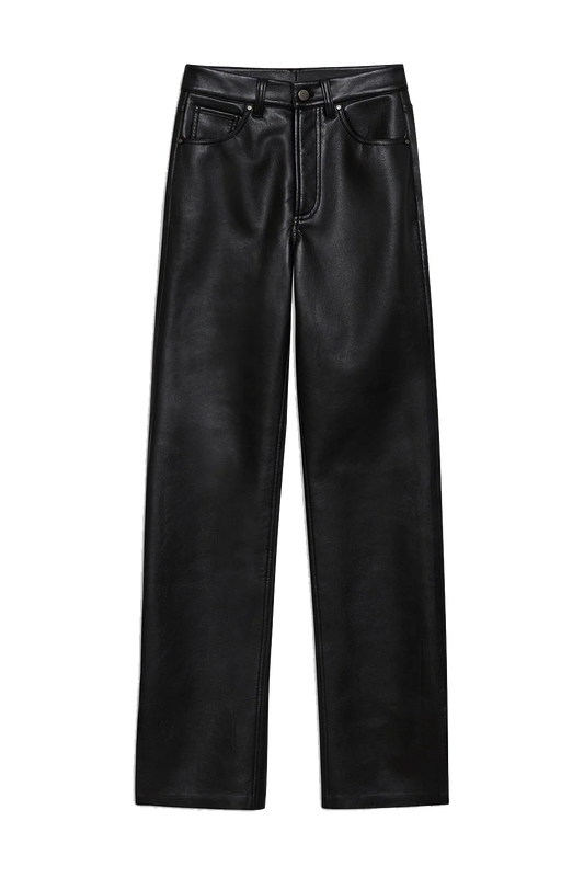 Roy Pant, Black Recycled Leather
