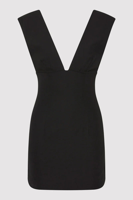 Plunge Mini Dress